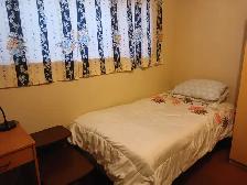 Furnished bedroom for a single $695/mo. Avail. Oct. 21st.