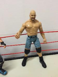 WWE RAW WRESTLING RING & 4 wrestlers for sale - Photo 6