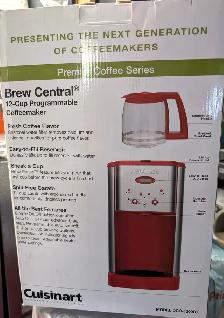 Cuisinart RARE RED Brew Central 12-Cup Programmable Coffeemaker - Photo 2