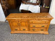 Free delivery used Oak dresser - Photo 3