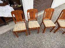 Free delivery set of 6 Art Deco Style Dining Chairs - Photo 8