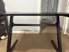 Free delivery used Black gaming desk - Photo 6