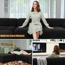 Brand New Modern Modular Cloud Sofa with Chaise Special $899
