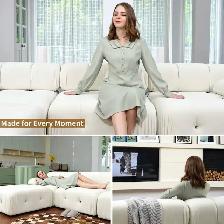Brand New Modern Modular Cloud Sofa with Chaise Special $899 - Photo 7