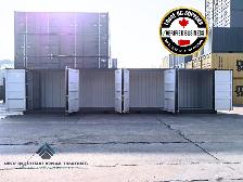 NEW 40FT SEA CAN SHIPPING CONTAINER W/ 4 SIDE DOORS - Photo 4