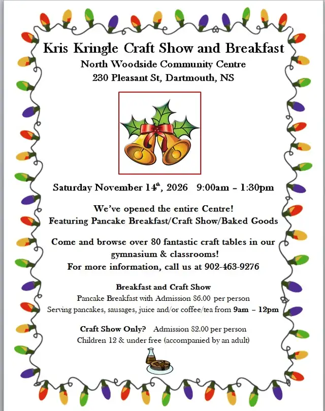 Kris Kringle Craft Show and Pancake Breakfast