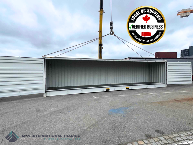 Shipping Container 40ft FULL OPEN SIDE Sea Can Storage Container