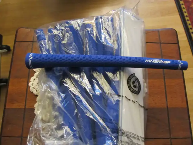 13 New, Standard Size Replacement Golf Grips and Glue Strips