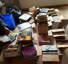 12 boxes of records