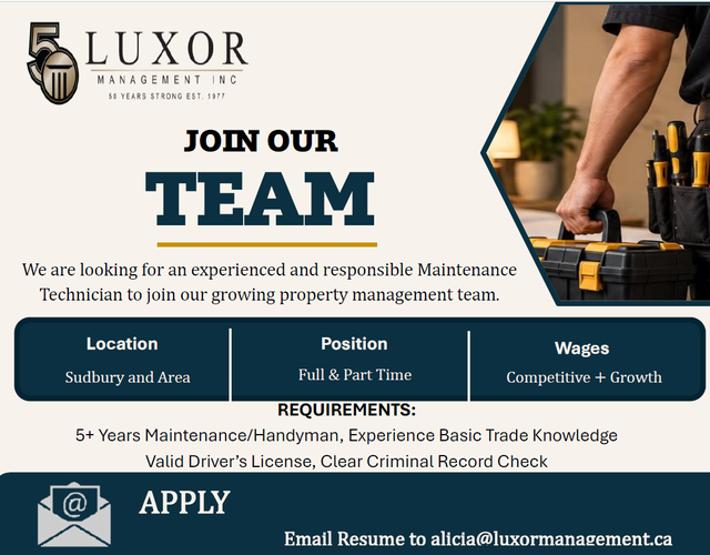 Maintenance Technician