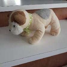 BÉBÉ CHIEN NEUF UNIQUE PELUCHE SUPER-DOUCE 12'LONGx7'HAUT $10.00 - Photo 3