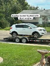 Wanted : Kia and Hyundai with blown engine