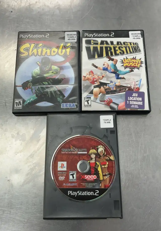 Jeux de PS2