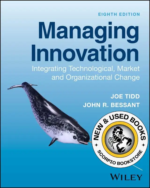 Managing Innovation 8th edition by Joseph Tidd 9781394252060