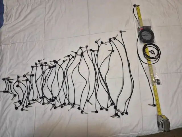 REDUCED! 37 George L's Patch Cables Plus Extras