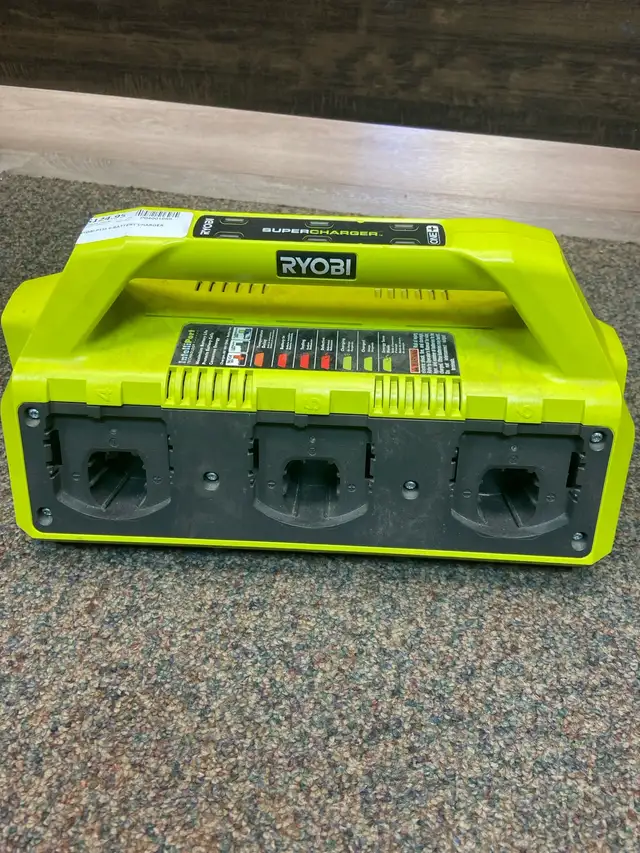 Ryobi P135 Battery 6 Slot Charger