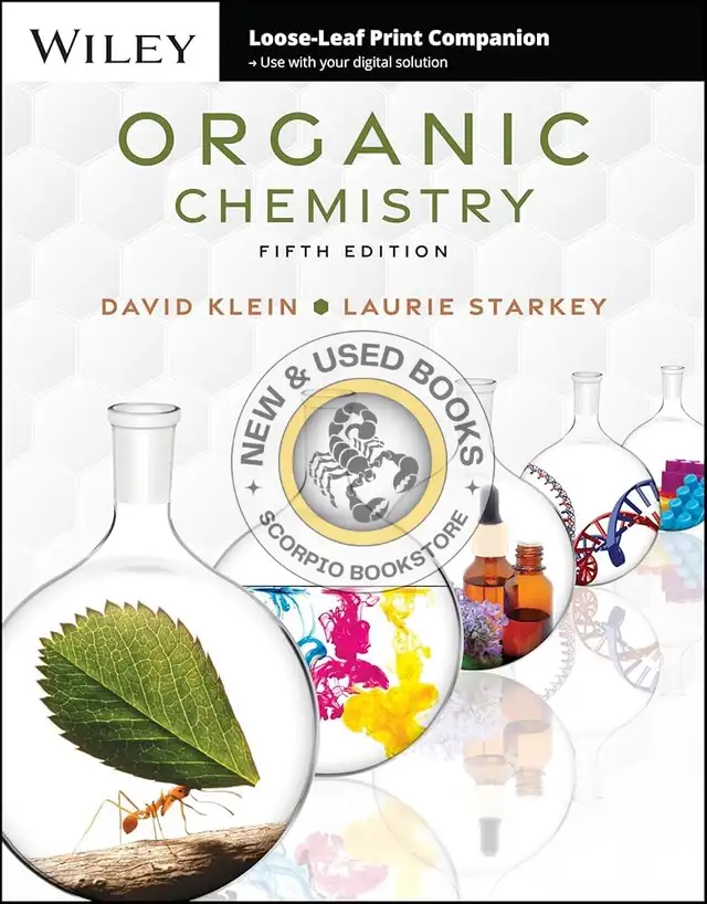 Organic Chemistry 5th Edition By Klein LOOSELEAF 9781394189373