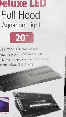 Aqueon Deluxe LED Full Hood 20 inch Aquarium Light - New - Photo 9