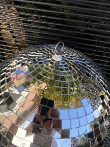 Celebrate It 14' Silver Disco Ball – Mirror Ball – Brand New - Photo 5