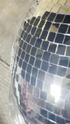 Celebrate It 14' Silver Disco Ball – Mirror Ball – Brand New - Photo 9