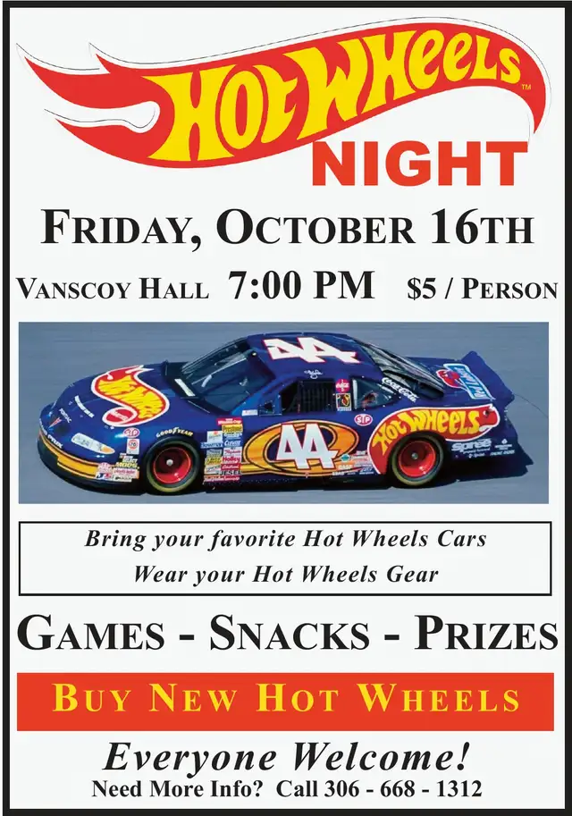 Hot Wheels Night
