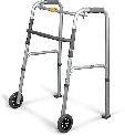 New Used Aluminum Folding 2 wheel Walker Senior Rollator Walkers