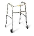 New Used Aluminum Folding 2 wheel Walker Senior Rollator Walkers - Photo 2