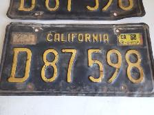 Vintage California License Plates - Photo 3