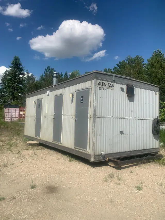 modular washroom building
