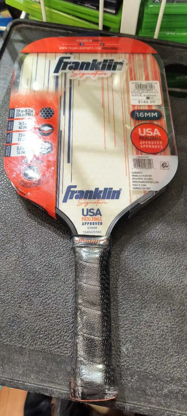 Franklin Signature Pickleball Paddle. 16mm
