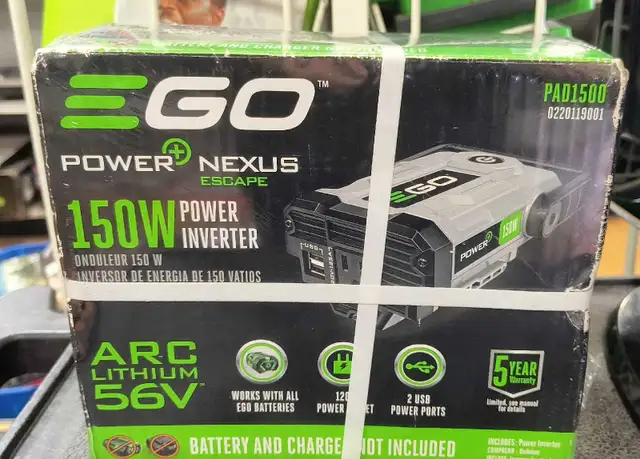 EGO Power Nexus Escape 150W Power Inverter