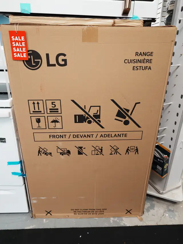LG '30' Stainless Steel Freestanding Electric Range on Sale‼️