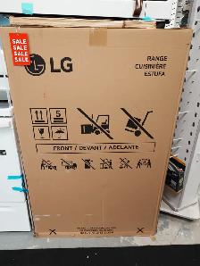 LG '30' Stainless Steel Freestanding Electric Range on Sale‼️