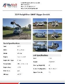 2019 Freightliner DM47 Digger With Pin On Bucket - Photo 6