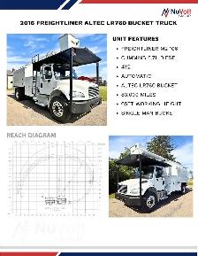 2016 Freightliner M2-106 Altec LR760 Bucket Truck - Photo 2