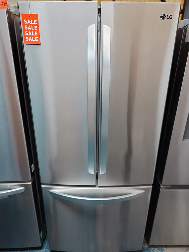 LG '30' Stainless Steel French Door Fridge on Sale‼️