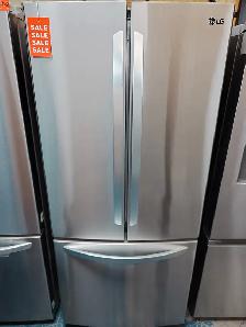 LG '30' Stainless Steel French Door Fridge on Sale‼️