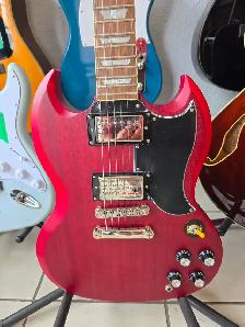 Epiphone Worn Cherry SG 2019 - Photo 2