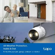 TP Link   TCW61 Tapo Indoor/Outdoor Wi-Fi Home Security Camera - Photo 2