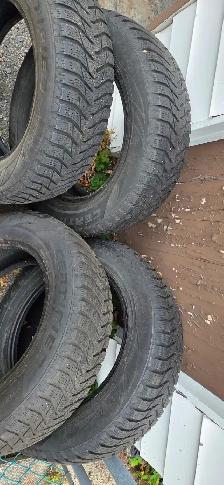 SET OF 4X P225/65R17 225/65/17 certified wintertrek - Photo 2
