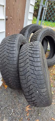 SET OF 4X P225/65R17 225/65/17 certified wintertrek - Photo 3