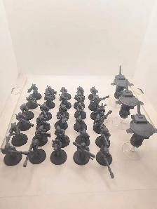 Warhammer 40k 30 Tau Pathfinders Unpainted/w 3 Drones
