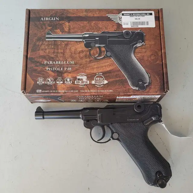 Umarex P.08 BB Gun w/clip/box (32623106)