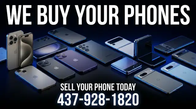 We Welcome Sellers With iPhones And Android Mobiles