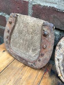 3 Antique Iron Horse Shoes ! - Photo 4