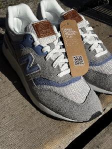 New Balance 997H Sneakers Men US 9 Grey Blue New W Tags - Photo 4