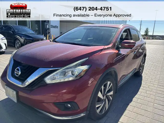 2015 Nissan Murano  3 YEAR WARRANTY INCLUDED
