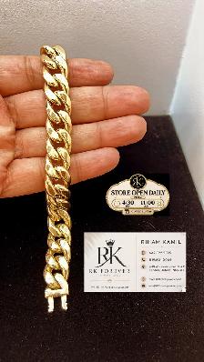 14K  yellow Gold Bracelet  # R 62 - Photo 4