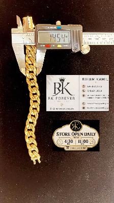 14K  yellow Gold Bracelet  # R 62 - Photo 7