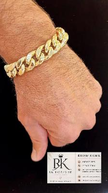 14K  yellow Gold Bracelet  # R 62 - Photo 8